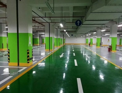 许昌许昌停车场标线施工